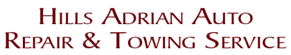 Hills Adrian Text Logo